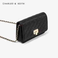 ราคา SALE Charles and KeithQuilted Clutch Shoulder Bag Crossbody Sling Bag CK2 (13557386895)