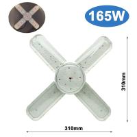 ราคา หลอดไฟปลูกพืช ไฟปลูกต้นไม้ LED 165W เลียนแบบสเปกตรัมแสง E27 ไฟปลูกผัก สมุนไพร ไฟปลูกดอกไม้ พับเก็บได้ Grow Light (19562604183)