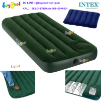 ราคา Intex ส่งฟรี ที่นอนเป่าลม แคมป์ปิ้ง 2 5 ฟุต จูเนียร์ ทวิน 0 76x1 91x0 22 ม มีสูบลมเท้าเหยียบฝังในตัว รุ่น 66950 หมอนเป่าลม (6943296)