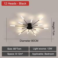 ราคา โคมระย้า Led สไตล์นอร์ดิก โคมไฟระย้าโมเดิร์น โคมไฟระย้าห้องนั่งเล่น ไฟระย้า ทองดำ (19936258280)