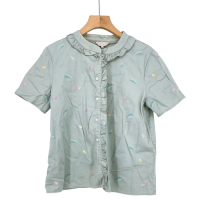 ราคา Lyn around เสื้อสีเทาฟ้า Used Like New Preloved (20604735570)