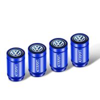 ราคา ฝาครอบวาล์วยางรถดัดแปลงวาล์วอะลูมินัมอัลลอยฝาครอบป้องกันวาล์วยางล้อรถอุปกรณ์เสริมรถยนต์ฝาครอบฝาจุกลมยางก้านยางสำหรับ Volkswagen Polo Vento Jetta Beetle CC ซิรอคโคกอล์ฟ MK7 MK6 Tiguan Passat Touran (20