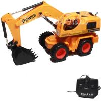 ราคา BKLTOY รถก่อสร้าง รถบังคับ รถแมคโครบังคับมีสาย 6825S (207956927)