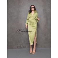 ราคา ป้าย Mirrorsister 20920 3 เซ็ทเสื้อเชิ้ตคู่กระโปรงผ้าซาติน ช่วงบนเป็นเสื้อเชิ้ตทรงสวย ช่วงล่างเป็นกระโปรงทรงสอบผ่าแหวก (17091804239)