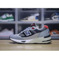 ราคา Sports shoes New Balance NB M991 series American heritage classic retro casual sports versatile dad running shoes M991NV (19883845476)