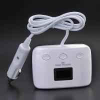 ราคา Rbb สีขาว 4in1ที่ขยายช่องชาร์จไฟในรถยนต์พร้อมจอแสดงอุณหภูมิ รุ่น cs022 ประโยชน์เพื่อใช้ในการขยายช่องจุดบุหรี่ในรถยนต์ และชาร์จโทรศัพท์ (353252618)