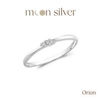 ราคา แหวนเงิน รุ่น Orion แหวนเงินแท้925 ฝังเพชร CZ แหวนมินิมอล แหวนนิ้วก้อย (17769118779)
