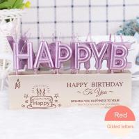 ราคา ของขวัญสุดน่ารักสำหรับใช้ในครัวอุปกรณ์เทศกาลงานเลี้ยงวันเกิดเค้กสุขสันต์วันเกิดเทียนวันเกิดน่ารัก1ชุด (18429784802)