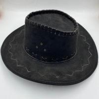 ราคา หมวกคาวบอย หมวกหนังกลับ หนาปีกบาน ใบละ65บาท (17888400807)