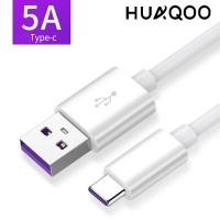 ราคา HUAQOO Data Cable 5A Type C Supercharge USB C Fast Charging Data Cable สำหรับ Huawei Xiaomi Samsung Phones (13871300622)