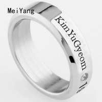ราคา MeiYang แหวน MODE Korea GOT7ตัวอักษรภาษาอังกฤษตัดไทเทเนียมแจ็คสันมาร์คแหวนเหล็ก JB Jungjae Kim YuGyeom BamBam เพทายแบบเรียบง่ายแหวนวันเกิด (18197633080)