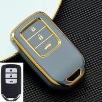 ราคา NEW For Honda Car Key Cover CITY HRV BRV JAZZ CRV ACCORD CIVIC Key Cover Honda Car Key Accessories (16016904094)