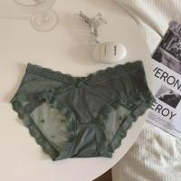 ราคา Babybra shop กางเกงในผ้าไหม โปร่งแสง ลูกไม้ เรียบง่ายแต่งโบว์ ผ้าฝ้าย กางเกงในผู้หญิง CBI08 (20187896095)