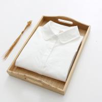 ราคา MUJI MUJI Muji 2023ญี่ปุ่นนำเข้าใหม่ฤดูใบไม้ร่วงเสื้อเชิ้ตผ้าฝ้ายสีขาวนักเรียนหญิงแขนยาวอเนกประสงค์เรียบง่าย (20792049605)