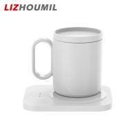 ราคา LIZHOUMIL แผ่นอุ่นแก้วอุ่นแก้วเครื่องอุ่นแก้วกาแฟปิดอัตโนมัติ8ชม สำหรับโต๊ะทำงานที่สามารถปรับอุณหภูมิได้3ระดับ (20372201375)