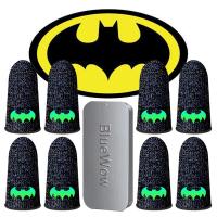 ราคา BlueWow S16 Gaming Finger Sleeve Touch Screen Finger Cot Anti Sweat Thumb Fingers Protector สำหรับเกมโทรศัพท์มือถือ (17316336219)