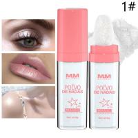 ราคา บรอนเซอร์ผงแป้งไฮไลท์ Faci Al เพิ่มความกระจ่างใสคอนทัวร์ใบหน้ากลิตเตอร์บลัชเนื้อชิมเมอร์ผงเรืองแสงไฮไลท์เครื่องสำอางคงทนการแต่งหน้าร่างกายใบหน้าเป็นเม็ดสี (17509847906)