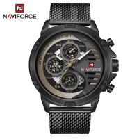 ราคา NAVIFORCE กีฬา Wacth สำหรับกันน้ำผู้ชาย Original 2023ใหม่สไตล์ NF9110S สแตนเลสสายเหล็กนาฬิกาควอตซ์ที่เที่ยงตรงนาฬิกาข้อมือผู้ชาย (17597704134)