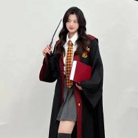 ราคา Joint paragraph JK coat uniform hooded wizard harry potter cloak coat dolman type cape cosine hermione (19734696449)