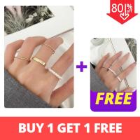 ราคา FINE TOO แหวนแฟชั่นผู้หญิง แหวนแฟชั่น ลายผีเสื้อ 2ชิ้น (9103699557)