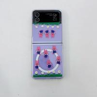 ราคา Flip3 Flip4 Z เคสพลิกคู่ Samsung Z พร้อมโซ่กราฟฟิตีสำหรับ Samsung Galaxy Z Flip 4 Z Flip 3เคสโทรศัพท์ป้องกัน (19725822534)