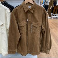 ราคา Uniqlo เสื้อผ้าผู้ชายเสื้อผ้าผู้หญิงผ้าลูกฟูกหลวมกระเป๋าเสื้อแขนยาว439619 450264เสื้อแจ็คเก็ตบางๆ (16780511757)