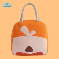 ราคา กระเป๋าเก็บอุณหภูมิ ลายหมี พร้อมหูหิ้ว สามารถเก็บความร้อนและเย็น ถุงผ้าเก็บความร้อน กระเป๋าใส่กล่องข้าว กันน้ำ (8430689279)