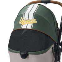 ราคา Ibiyaya Elegant Retro Luxe Pet Stroller ไอบิยาย่า เรโทร รถเข็นสำหรับสัตว์เลี้ยง รองรับน้ำหนักสูงสุด 30 กิโลกรัม FS2102 (16868286562)