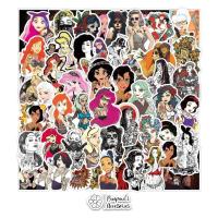 ราคา ʕ ᴥ ʔ พร้อมส่ง สติ๊กเกอร์กันน้ำลายเจ้าหญิงดิสนีย์และรอยสัก Tattoo Disney Princess Waterproof Decoration Sticker Set (18590946114)