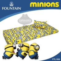 ราคา FOUNTAIN Picnic ที่นอนปิคนิค 5 ฟุต มินเนียน Minions FTL008 สีเหลือง Yellow ฟาวเท่น เตียง ที่นอน ปิคนิค ปิกนิก Minion (17232431704)