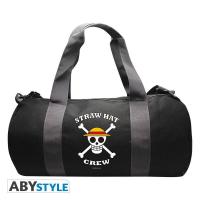 ราคา ABYStyle ลิขสิทธิ์แท้ พร้อมส่ง กระเป๋า กระเป๋าสะพาย กระเป๋าสะพายข้าง One Piece Sport Bag กระเป๋าออกกำลังกาย วันพีซ สัญลักษณ์ กลุ่มโจรสลัดหมวกฟาง Skull (16343366585)