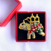 ราคา เข็มกลัด รูปช้าง ของฝาก ของที่ระลึก Thailand (11412181140)