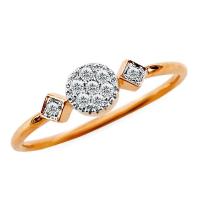 ราคา นคร เจมส์ แหวนเพชรแท้ ทองคำแท้18K ทอง75 รูปทรงสวยหรูฝังเพชรแท้ ขายได้ จำนำได้ พร้อมใบรับประกันสินค้า มีของแถม (11455924031)