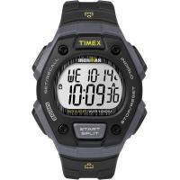 ราคา Timex Ironman Classic 30 Full Size 38mm Watch Black Gray Lime Accent (10903572747)