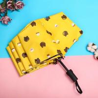 ราคา ร่มกันฝน ร่มกันแดด ร่มกันUV ร่มกันยูวี ร่มพับได้ ร่มพับ ร่ม uv Umbrella ลายหมีบราวน์ (19794513183)