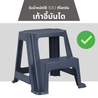 ราคา เก้าอี้บันได เก้าอี้บันไดพลาสติก เก้าอี้บันได 2ชั้น หนา คงทน แข็งแรง บันได บันไดพลาสติก บันไดเด็ก (20526644568)