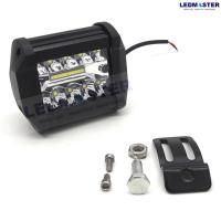 ราคา LED LIGHT BAR 60W สปอร์ตไลท์ไฟรถยนต์led ไฟหน้ารถ ไฟท้าย ไฟตัดหมอก รุ่น High CLASS 3 Row 12V 24V เเสงขาว งานพรีเมี่ยม (20001965192)
