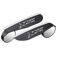 ราคา Ciscos 2 ชิ้น กระจกมองมุมอับรถยนต์ คาร์บอนไฟเบอร์ ที่กันฝนกระจกมองข้างรถยนต์ สำหรับ Mitsubishi Mirage Triton Attrage Lancer Xpander (20768593293)