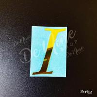 ราคา สติกเกอร์โลหะ สูง 2 5 5 ซม ตัวอักษรภาษาอังกฤษ ตัวใหญ่ A Z สติกเกอร์ตัวอักษร ตัวพิมพ์ใหญ่ (15211863517)