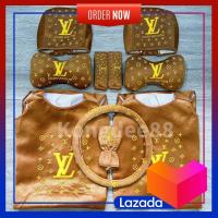 ราคา หุ้มเบาะรถยนต์ ลาย XL หลุยส์วิตตอง สีน้ำตาล ใส่แล้วสวยมาก (9890854080)