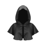 ราคา Gothic Hooded Cloak Coat Halloween Costume Vampire Devil Wizard Cape Viking Robe Gown Party Cosplay Costume Halloween Cape (20174082373)