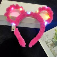 ราคา Mickey Mouse Themed LED Hair Hoop Luminous Hair Accessories For Weddings LED Birthday Headband Wedding Festival Luminous Hair Hoop Glow in the dark Costume Party Accessories (20472149188)
