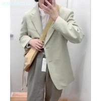 ราคา UNIQLO ชุด U ห้องลองเสื้อ2022ฤดูใบไม้ผลิเสื้อคลุมสูท447465แจ็คเก็ตหย่อนใจแฟชั่น (20747265330)