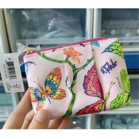 ราคา Estee Lauder Pink Small Mini Portable Cosmetic Bag Storage Bag Coin Purse Lipstick Bag Finishing Bag (17198344294)