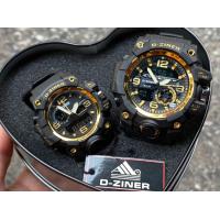 ราคา Watchtime D ziner คู่รัก แบรนแท้กันน้ำ100 มีไฟ จับเวลา ตั้งปลุก มีวันที่ เดือน ปี พร้อมกล่องหัวใจฟรี (12776188514)