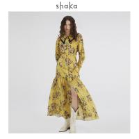 ราคา Shaka AW23 Into the Wood Button Down Maxi Skirt กระโปรงยาว ทรงเอ SK 8230702 (21255340151)