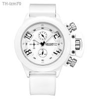 ราคา นาฬิกา Megs MEGIR multi function man watches sports silicone waterproof calendar quartz watch 2002 (18975432261)