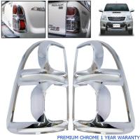 ราคา ครอบไฟท้าย กันรอยไฟท้าย รุ่น โตโยต้า วีโก้ แชมป์ TOYOTA VIGO CHAMP ปี 2011 โครเมี่ยม 2 ชิ้น (1367808406)