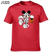 ราคา HOT เสื้อยืดคู่รักพิมพ์ลายดิสนีย์ดิสนีย์ดิสนีย์ฮาโลวีนปาร์ตี้ฮาโลวีน เสื้อยืดผ้าฝ้ายแท้ (20413853852)