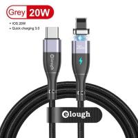 ราคา yqcx001 sell well Elough PD60W Magnetic Cable USB C To Type C Cable USB C Magnetic Charger For Huawei iPhone Xiaomi POCO Samsung Macbook Data Cord (17012805130)